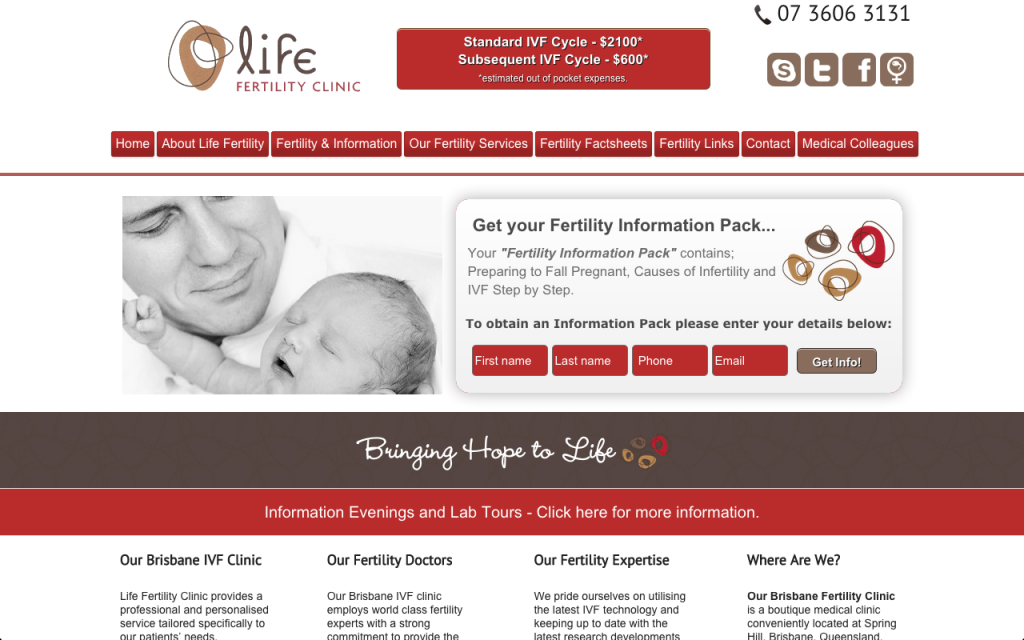 Fertility Clinic, Brisbane, QLD, Queensland, Australia