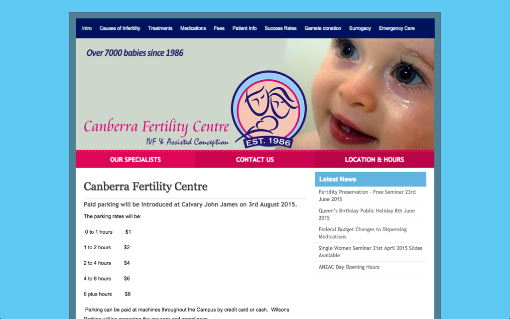Canberra, Fertility Centre , ACT, Australia, fertility clinic